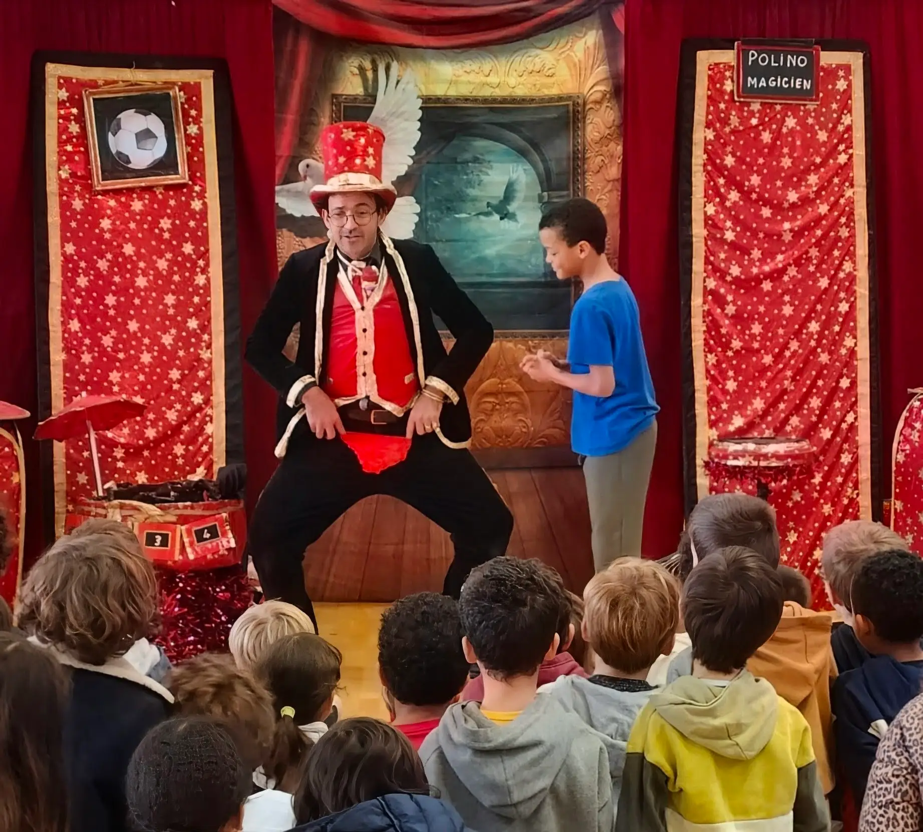 Polino magicien spécialisé pour enfants en Essonne(91)