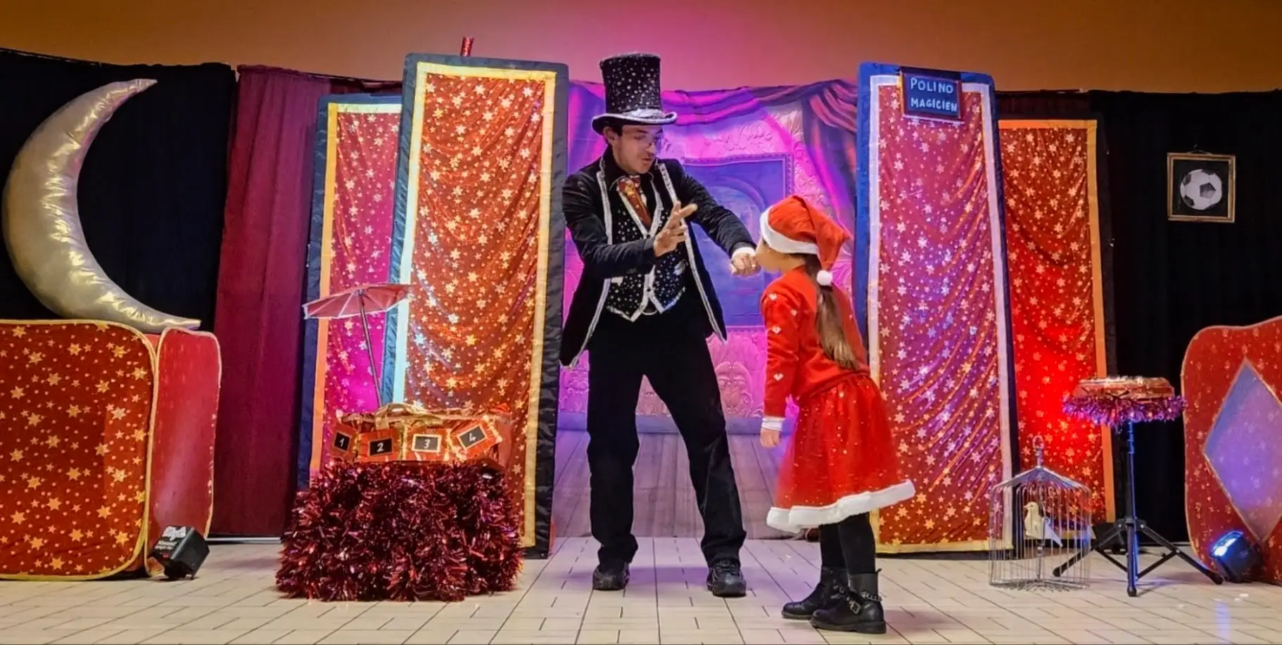 Polino magicien pour arbre de Noël