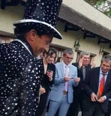 Magicien close-up