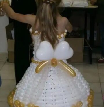 Robe en ballons pour enfants